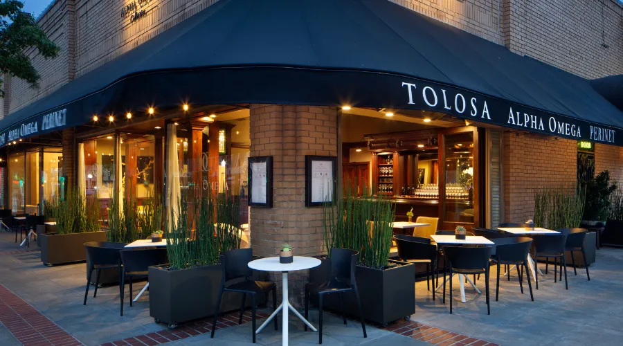 Alpha Omega Collective Napa Tasting room